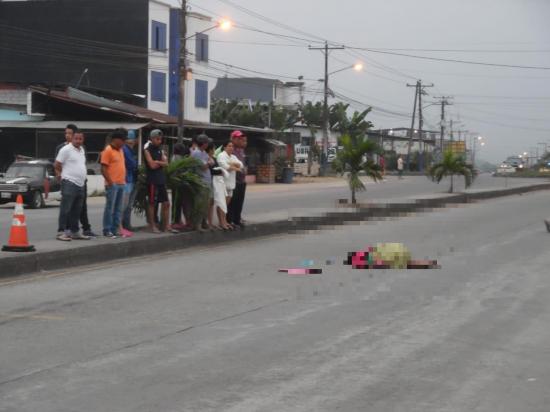 Mujer de 65 años murió hoy atropellada en El Carmen