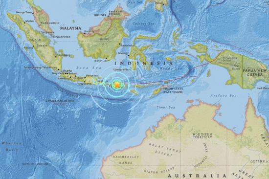 Un nuevo terremoto de magnitud 6,9 sacude la isla indonesia de Lombok
