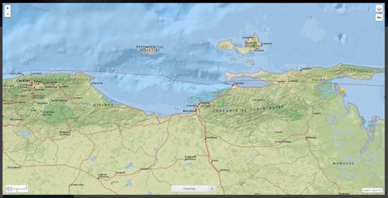 Venezuela ubica terremoto en 6,9 y registra daños en edificaciones