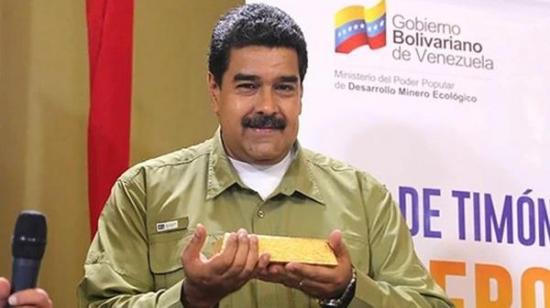 Maduro dice Venezuela venderá pequeños lingotes de oro a la población para incentivar ahorro