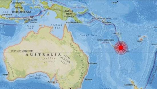 Un sismo de magnitud 6,1 sacude Nueva Caledonia, en el Pacífico Sur