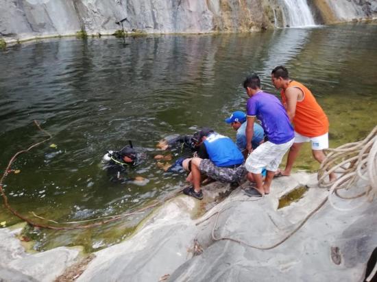 Un adolescente murió ahogado en el sector de La Cascada en Jipijapa