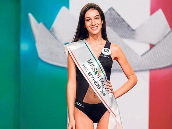 Chiara demostró en el Miss Italia que es más que una cara bonita