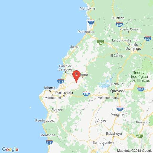 Sismo de 4.9 se registró este mediodía en Calceta, Manabí