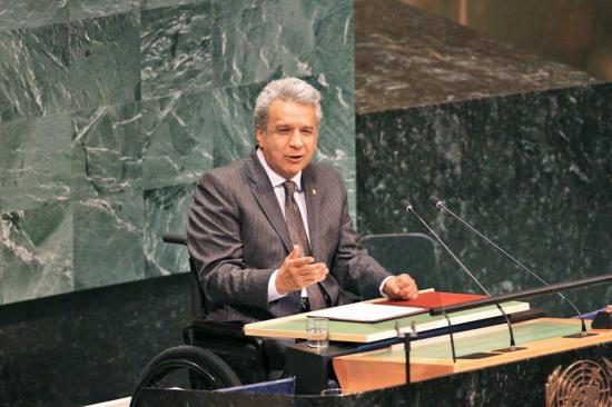 Lenín Moreno pide solidaridad con venezolanos y un diálogo franco sobre la crisis
