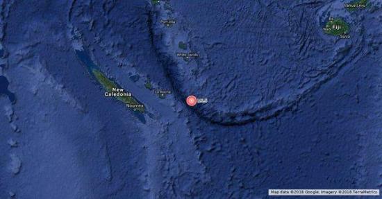 Un sismo de magnitud 6,3 sacude Nueva Caledonia, en el Pacífico Sur