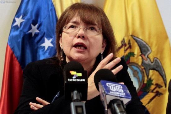 Ecuador expulsa a embajadora venezolana por declaraciones ofensivas