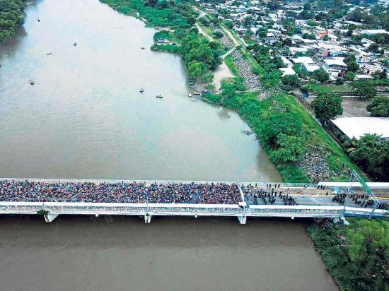 La migración de hondureños no tiene precedente