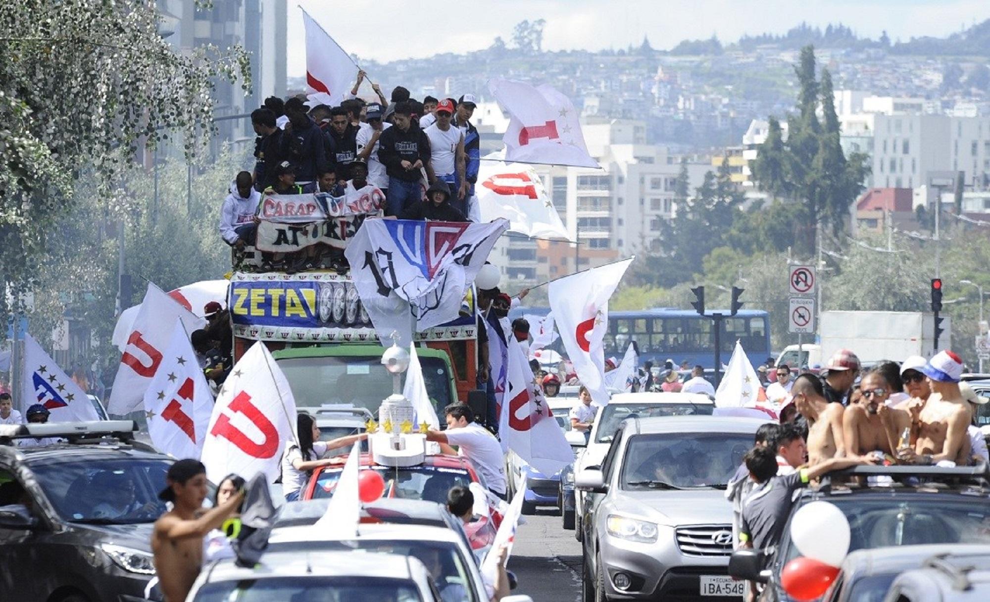 Una megacaravana por Liga de Quito El Diario Ecuador