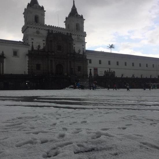 Lluvia del sábado en Quito, entre las más severas de los últimos 42 años