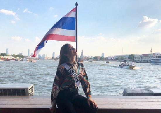 Virginia siente el ''calorcito'' de Tailandia en la previa del Miss Universo