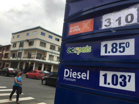 La gasolina Súper presenta un nuevo incremento en su precio