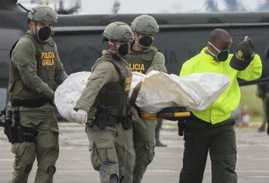 La Fiscalía de Colombia dice que el ADN del cadáver de 'Guacho' coincide con el de su madre