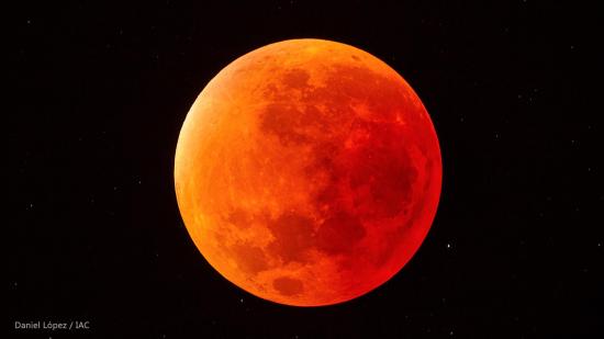 Última oportunidad para ver la luna roja hasta 2022