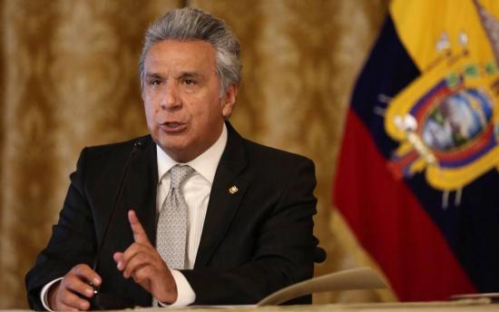 Presidente Moreno anuncia brigadas para 'controlar la situación legal' de venezolanos
