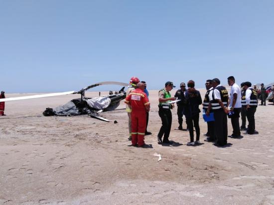 Coronel y teniente del Ejército mueren tras caer helicóptero en el sur de Perú