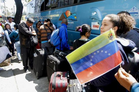 Cerca de 500 venezolanos regresarán a su país desde Ecuador esta semana