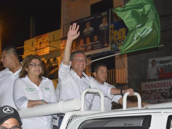 Agustín Casanova se impone en votación de la alcaldía de Portoviejo, según CNE