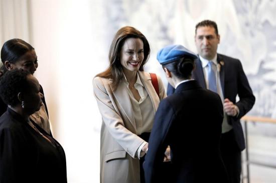 Angelina Jolie defiende en la ONU que no puede haber paz sin las mujeres