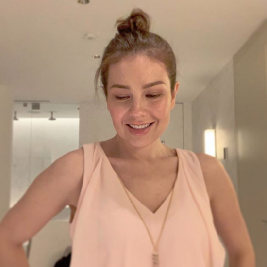 Thalía publica foto sin maquillaje en Instagram
