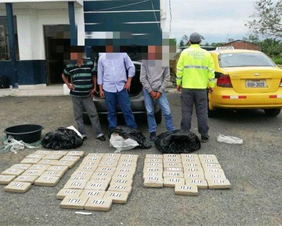 En Milagro: Decomisan 81 kilos de cocaína que tenía como destino Centroamérica
