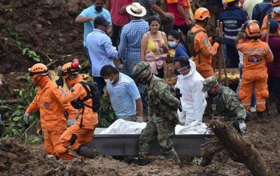 El Gobierno colombiano confirma que ya son 28 los fallecidos por derrumbe