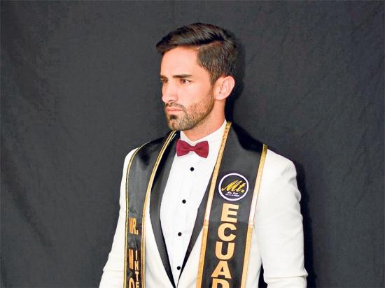 Nicolás es Ecuador en el Mister Model