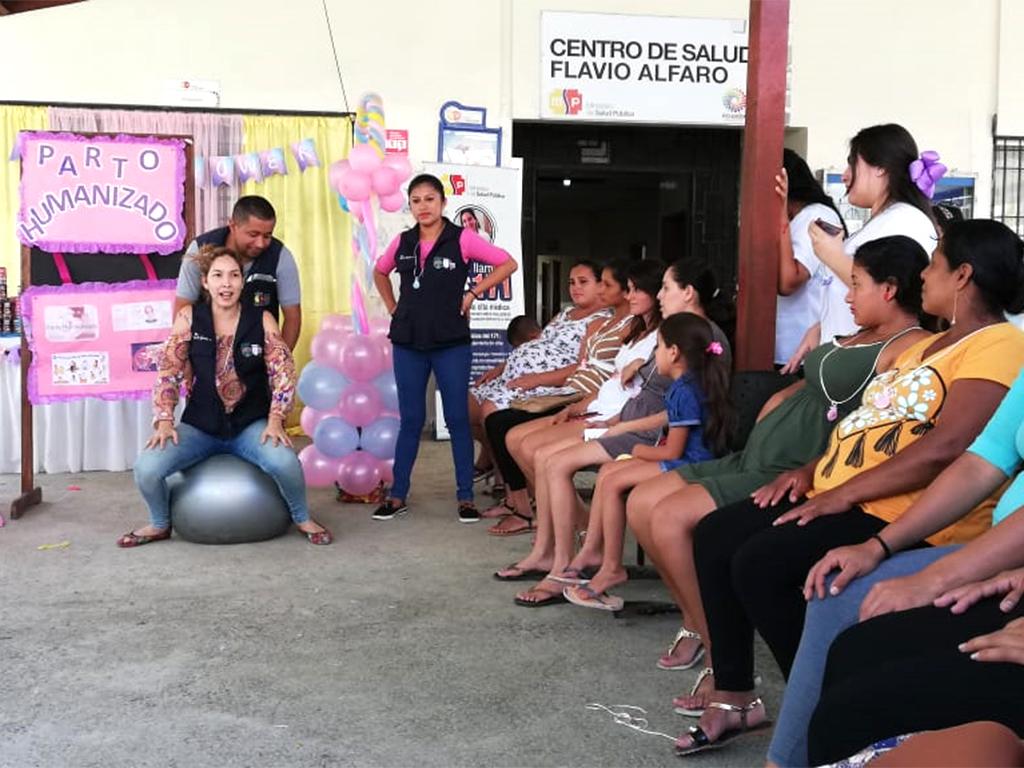 El club de embarazadas del centro de salud tuvo un baby shower masivo | El  Diario Ecuador