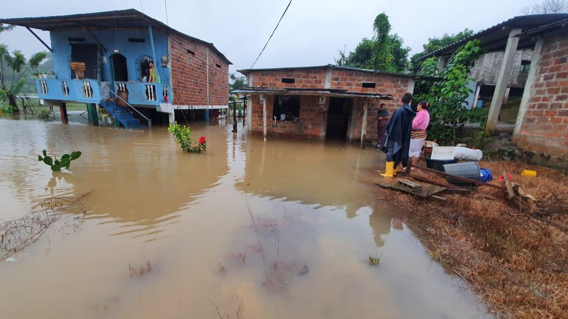 Lluvias dejan casas inundadas | El Diario Ecuador
