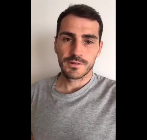 [VÍDEO] Casillas agradece ''emocionado'' el cariño