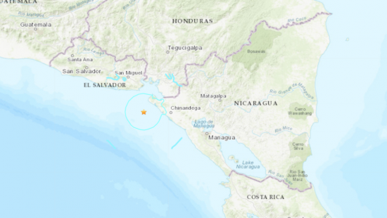 Potente sismo sacude a El Salvador, Honduras y Nicaragua