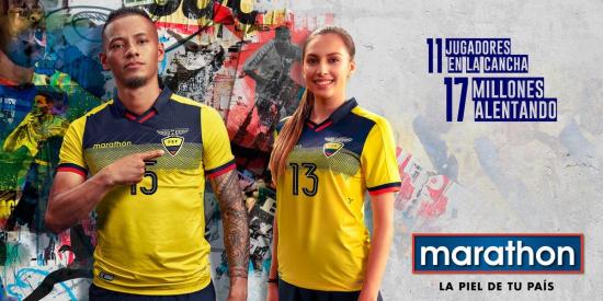 Presentan la nueva camiseta de la Selección de Ecuador
