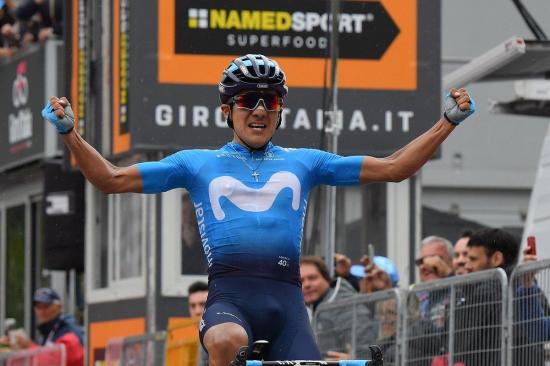 El ecuatoriano Richard Carapaz es el nuevo líder de la clasificación del Giro de Italia