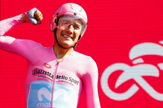 Richard Carapaz, el primer ecuatoriano en ganar el Giro de Italia 2019
