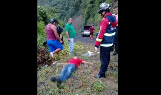 Portoviejo: Hallan el cadáver de un hombre en el cerro Gabino