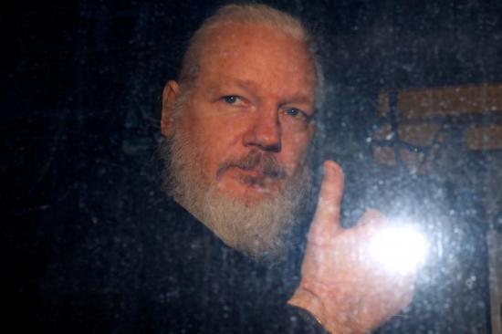 Julian Assange luchará en 2020 contra el 'ataque frontal' al periodismo de EE. UU.