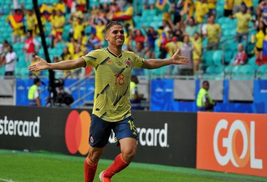 Colombia gana 1-0 a Paraguay