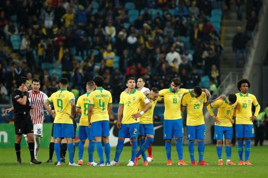 Brasil, semifinalista tras imponerse en la tanda de penaltis a Paraguay (4-3)