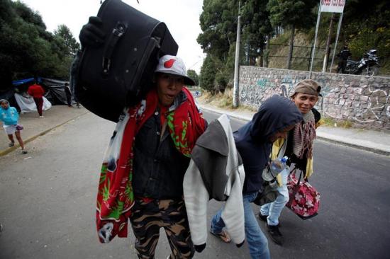 El 14 % de los migrantes venezolanos recurrió a la mendicidad, según la ONU