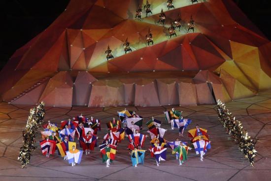 La hermandad entre países reina en la inauguración de Juegos Panamericanos