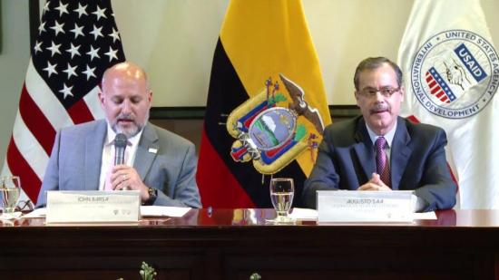 Estados Unidos prevé restablecer la sede de la Usaid en Ecuador en 2020