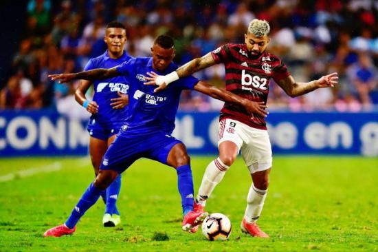 Conmebol sanciona con $18.000 a Emelec por duelo ante Flamengo