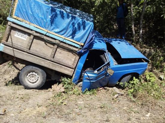 Portoviejo: Cinco personas resultaron heridas en accidente de tránsito suscitado en Chirijos