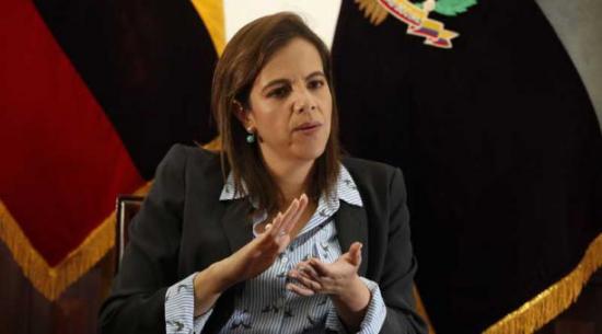 María Paula Romo calificó de 'muy grave' la posible vulneración de datos de ecuatorianos