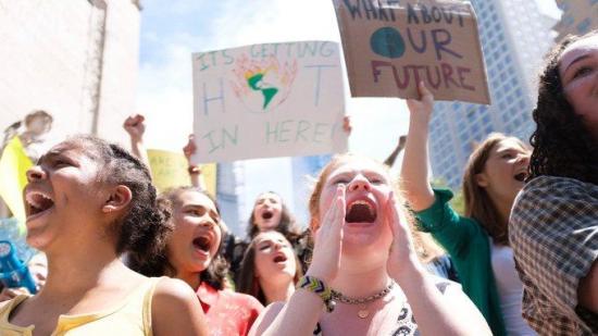 Un millar de jóvenes prepara la marcha de Nueva York contra la crisis climática