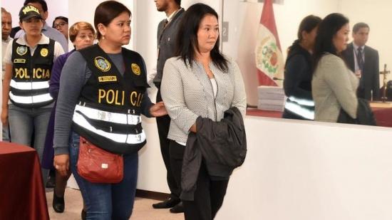 Keiko Fujimori regresa a prisión tras recibir el alta médica