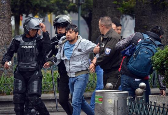 Al menos nueve heridos y 18 detenidos dejan protestas en el país