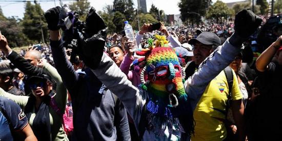 Organismos de derechos humanos empiezan a llegar a Ecuador tras las protestas