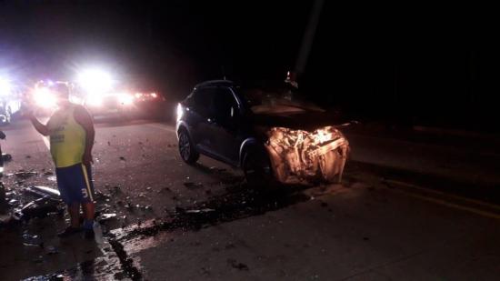 Accidente de tránsito deja dos muertos en la vía Chone-Canuto