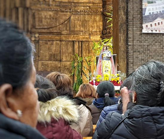 Reducción considerable de peregrinos ecuatorianos a la Virgen del Quinche